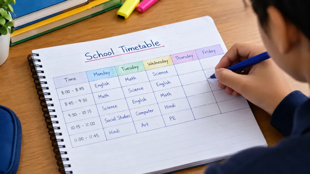 How to Create a School Schedule: Complete Guide for Students